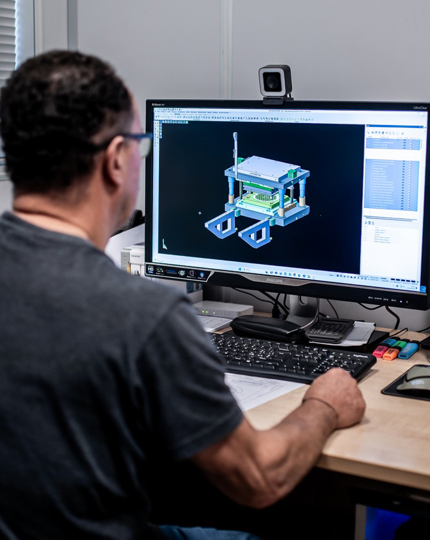 Custom-designed moulds for rubber